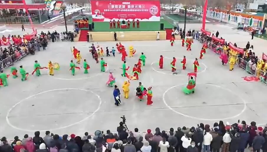 濱州陽信：秧歌表演展魅力