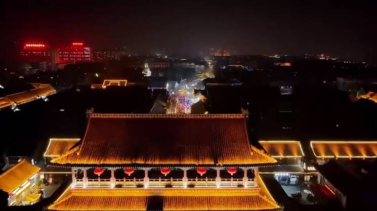 潍坊青州市：探访古城的夜色魅力