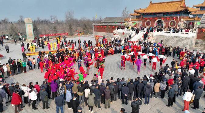 第十六届北海渔盐文化节暨二月二龙抬头节活动在潍坊滨海区举行