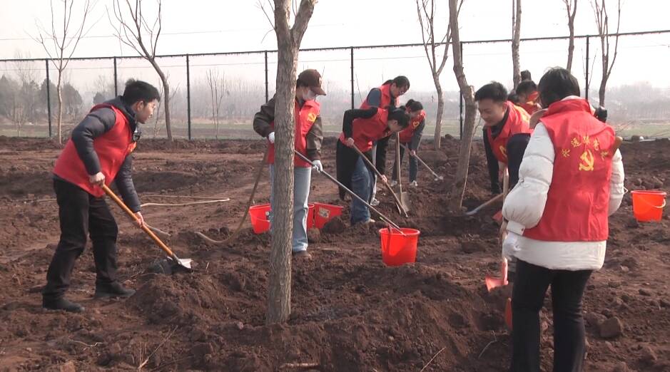 潍坊安丘：植树护绿 打造生态宜居乡村