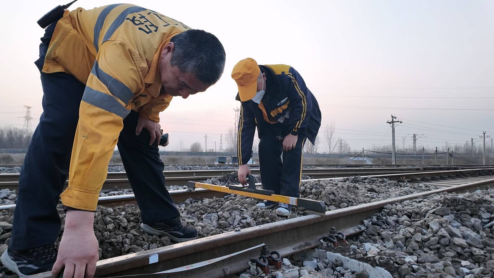 京九铁路山东段启动2024年首次换枕施工
