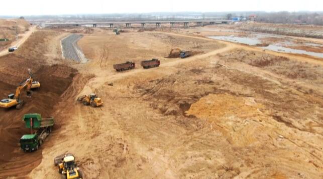 潍坊安丘：省重点水利工程建设如火如荼 汶河防洪能力将“提档升级”