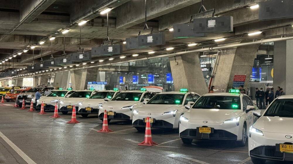 电动出租车助力泰国打造绿色机场