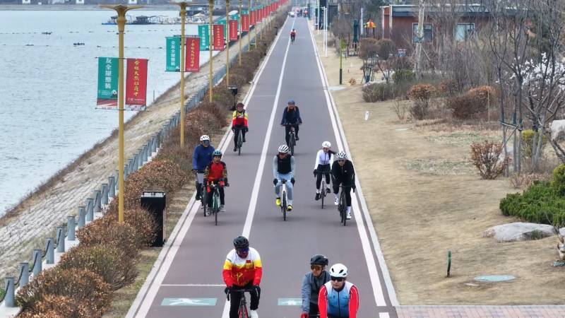 山东省沿黄、沿运暨第三届自行车城市联赛（陵城站）开赛