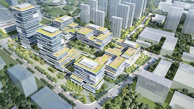 青岛虚拟现实产业园综合配套区（北区）等3处项目批前公示，拟建设开放绿地和休闲步道