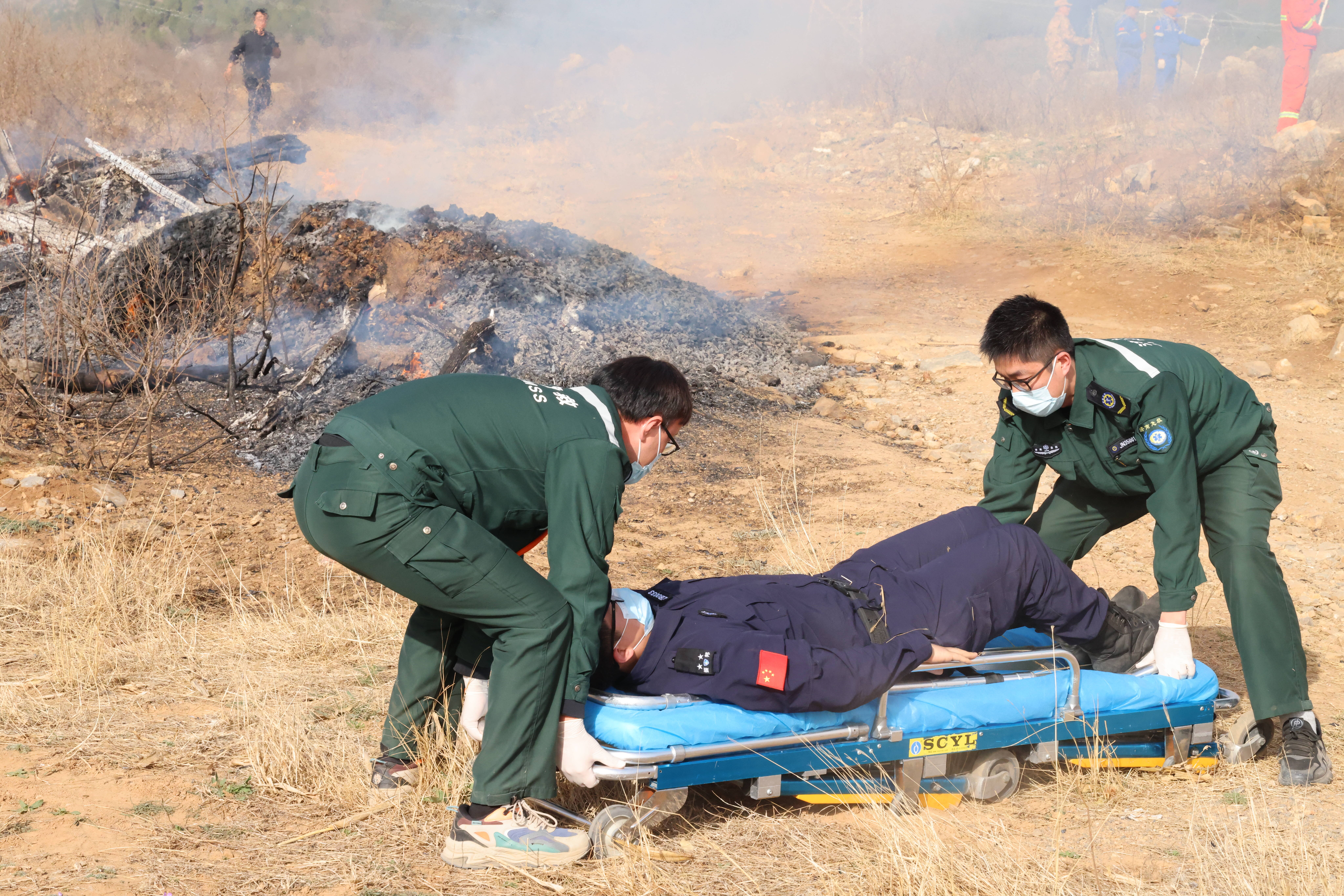 8个科目150余人参加济南市森防指办公室组织开展森林防灭火演练