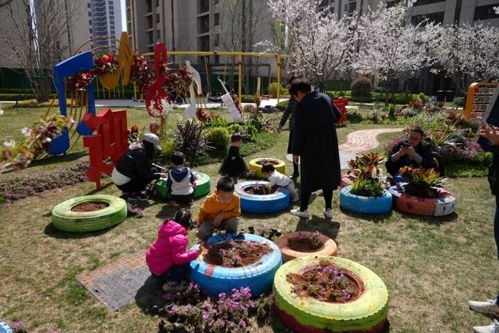 济南2024年首个“共建花园”开园