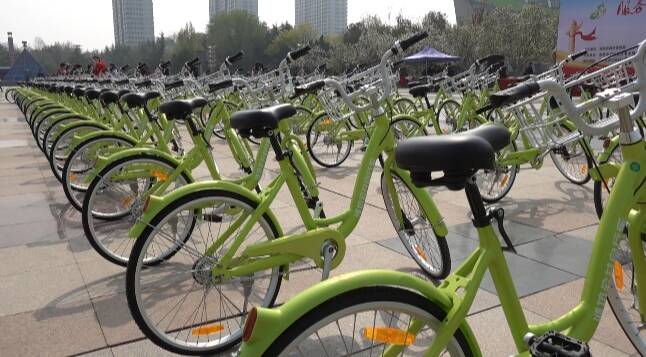 迎着春光一起骑行吧！潍坊10000辆2024年新款公共自行车正式投放
