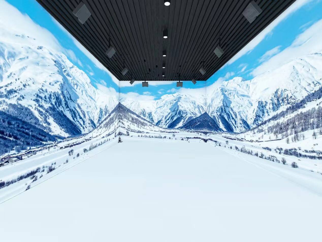 “AI+滑雪” 全国首个元宇宙滑雪展馆正式开工建设十博体育(图1)