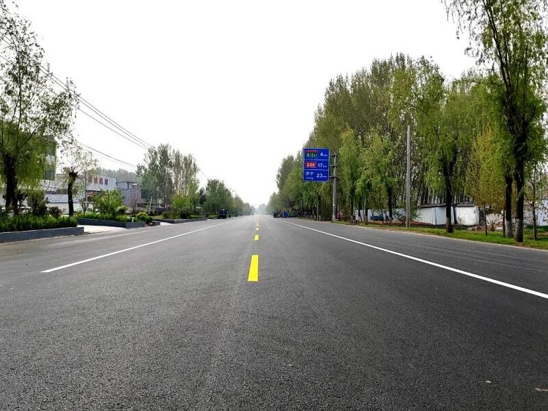 S321枣梁线日兰高速济宁西入口至汶上滨河大道路口段修复养护提前完工通车