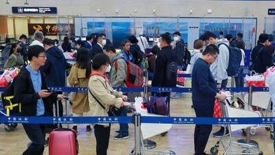 一季度青岛空港超60万人次进出境，同比增长3.7倍