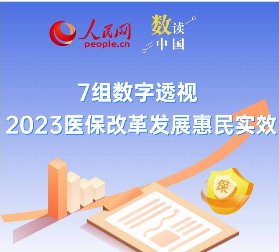 数读中国丨7组数字透视2023医保改革发展惠民实效