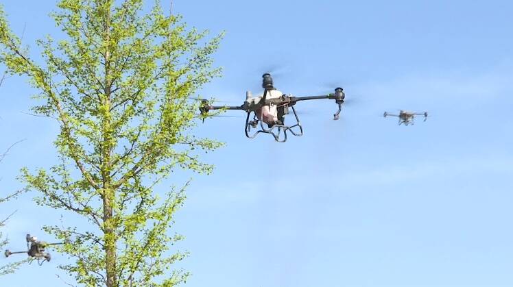 潍坊市坊子区：无人机演练展示空中救援“硬实力” 安全防线更加坚实可靠