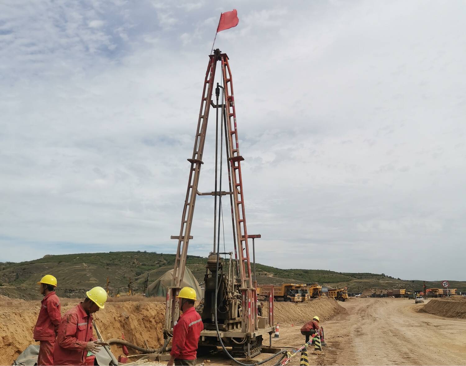 闪电号>政务>山东省煤田地质局第五勘探队>日前,山东省煤田地质局五队