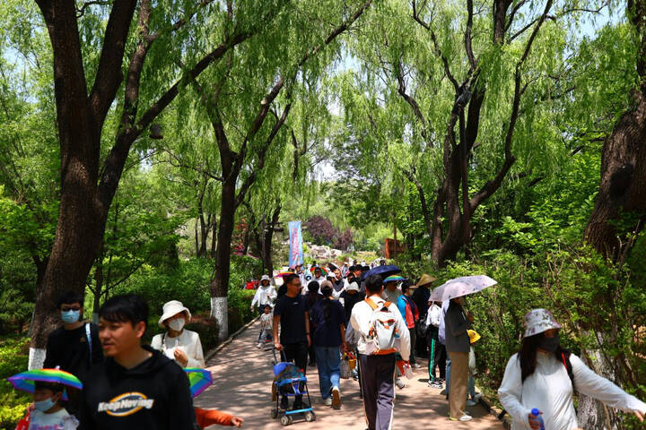 假期过半，济南30家景区接待游客102.12万人次