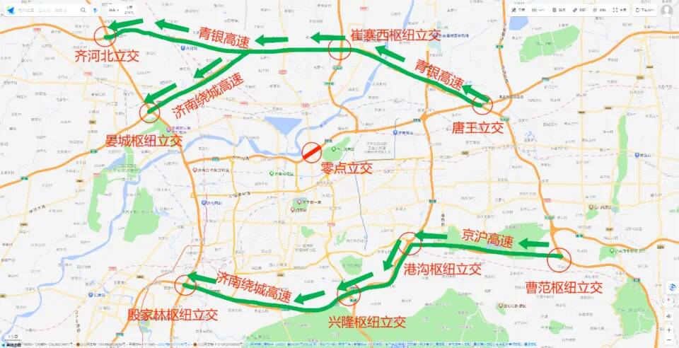 通告！5月7日9时起，G35济广高速零点立交段主线（东向西）封闭