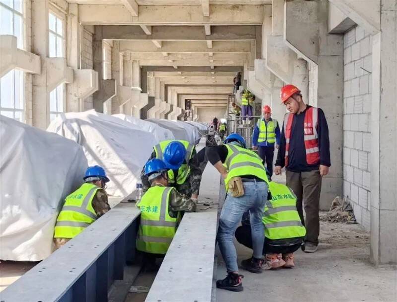 肥城大汶河砖舍拦河闸工程计划6月底验收投运