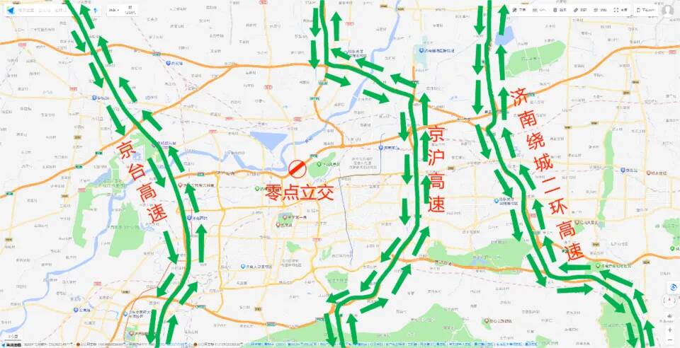 通告！5月7日9时起，G35济广高速零点立交段主线（东向西）封闭