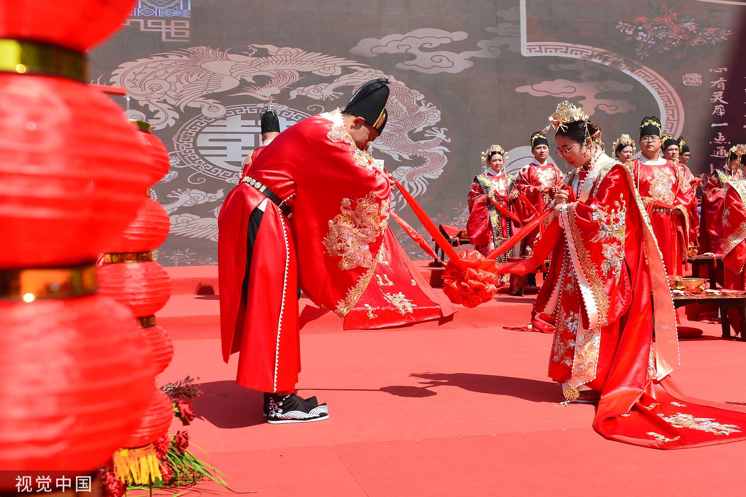 中式婚礼礼节图片