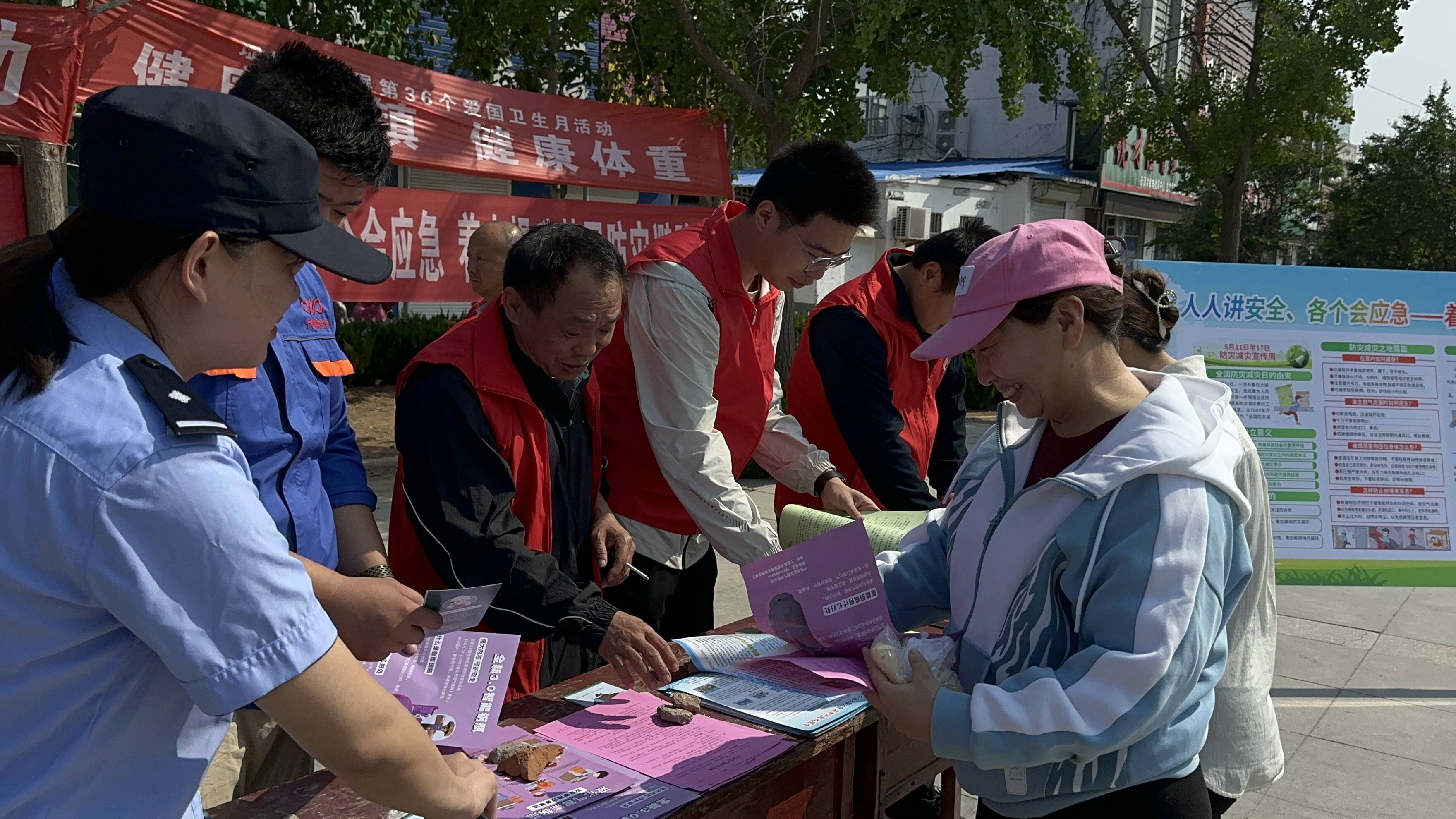 人人讲安全 个个会应急——宁阳县堽城镇开展防灾减灾宣传活动