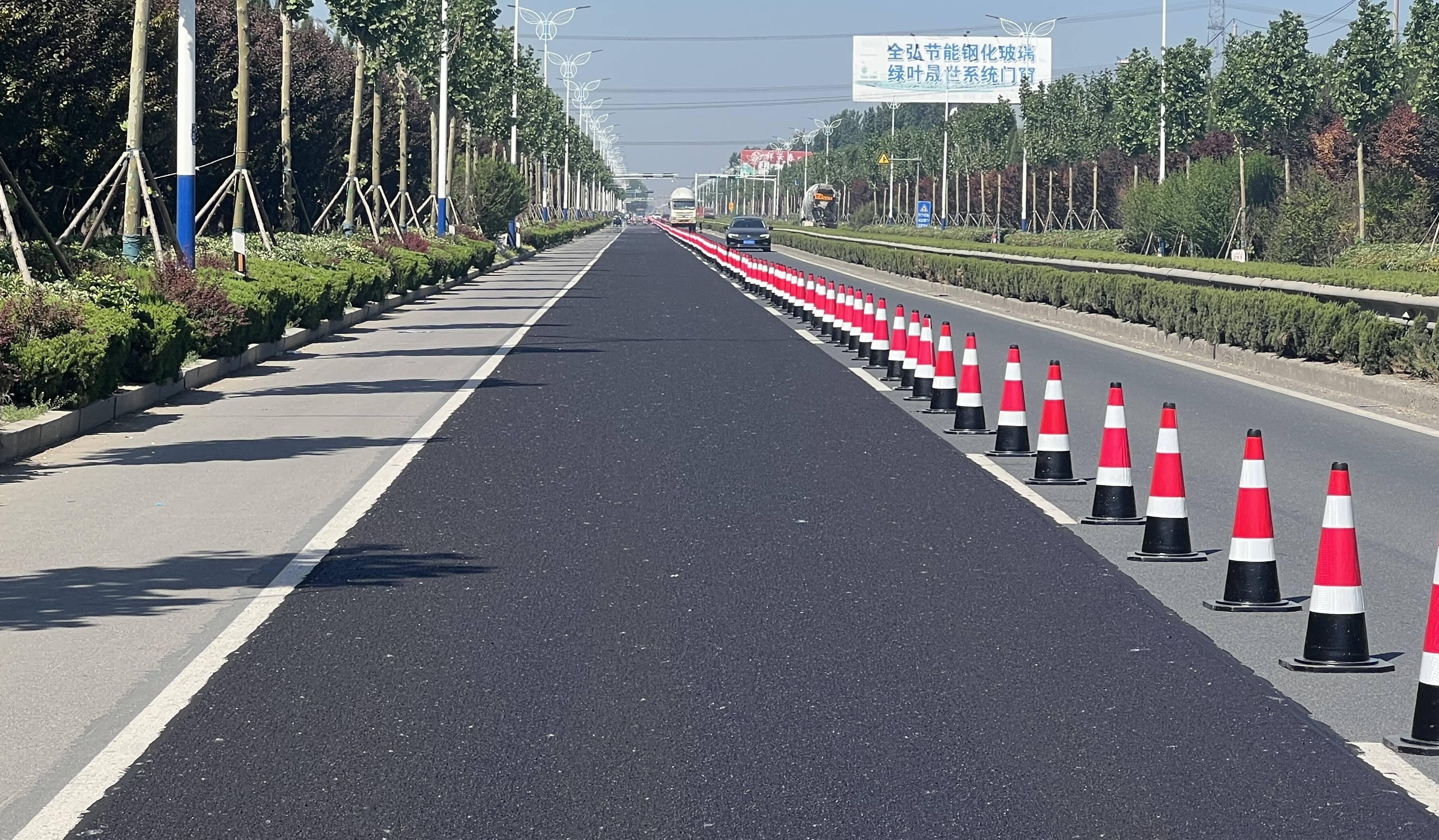 庆云公路分中心精准实施路面预防性养护