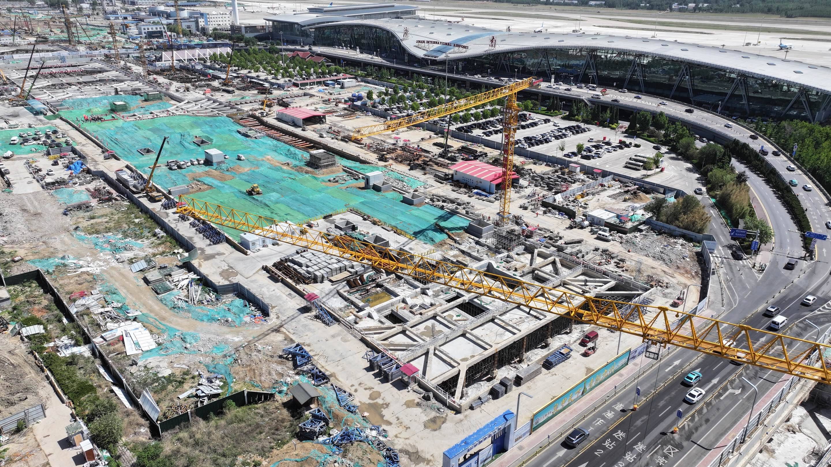 济南机场二期改扩建工程地铁3号线土建结构顺利移交