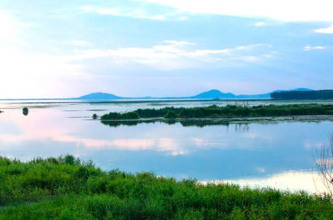 东平湖风景图片