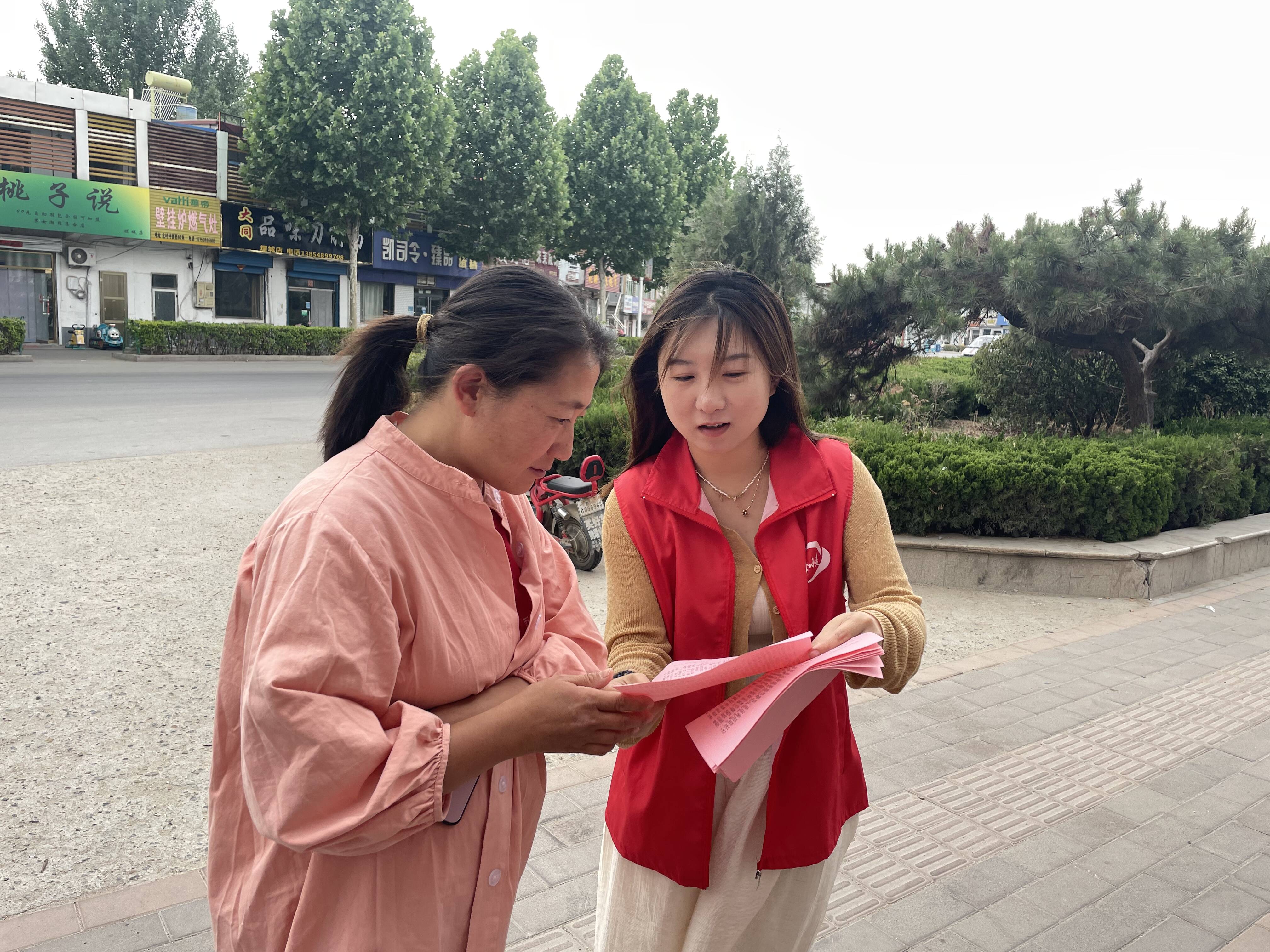 宁阳县堽城镇开展"抵制高额彩礼 倡导文明婚俗"移风易俗宣传活动