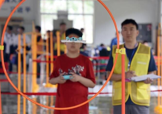 第八屆全國青少年無人機大賽山東濱州市賽開賽