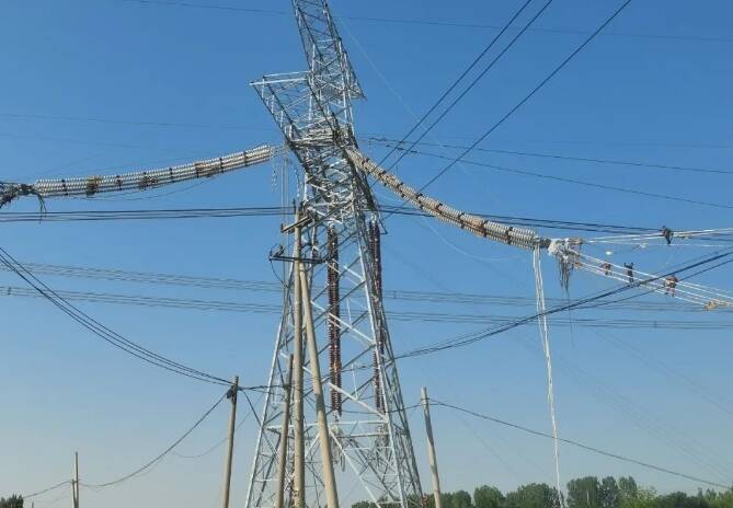 津濰高鐵濱州段超高壓電力線路遷改全部完成