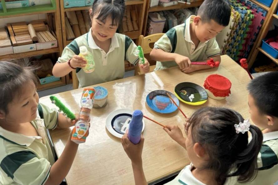 濱州公益團隊變廢為寶 助力鄉村幼兒藝術夢想