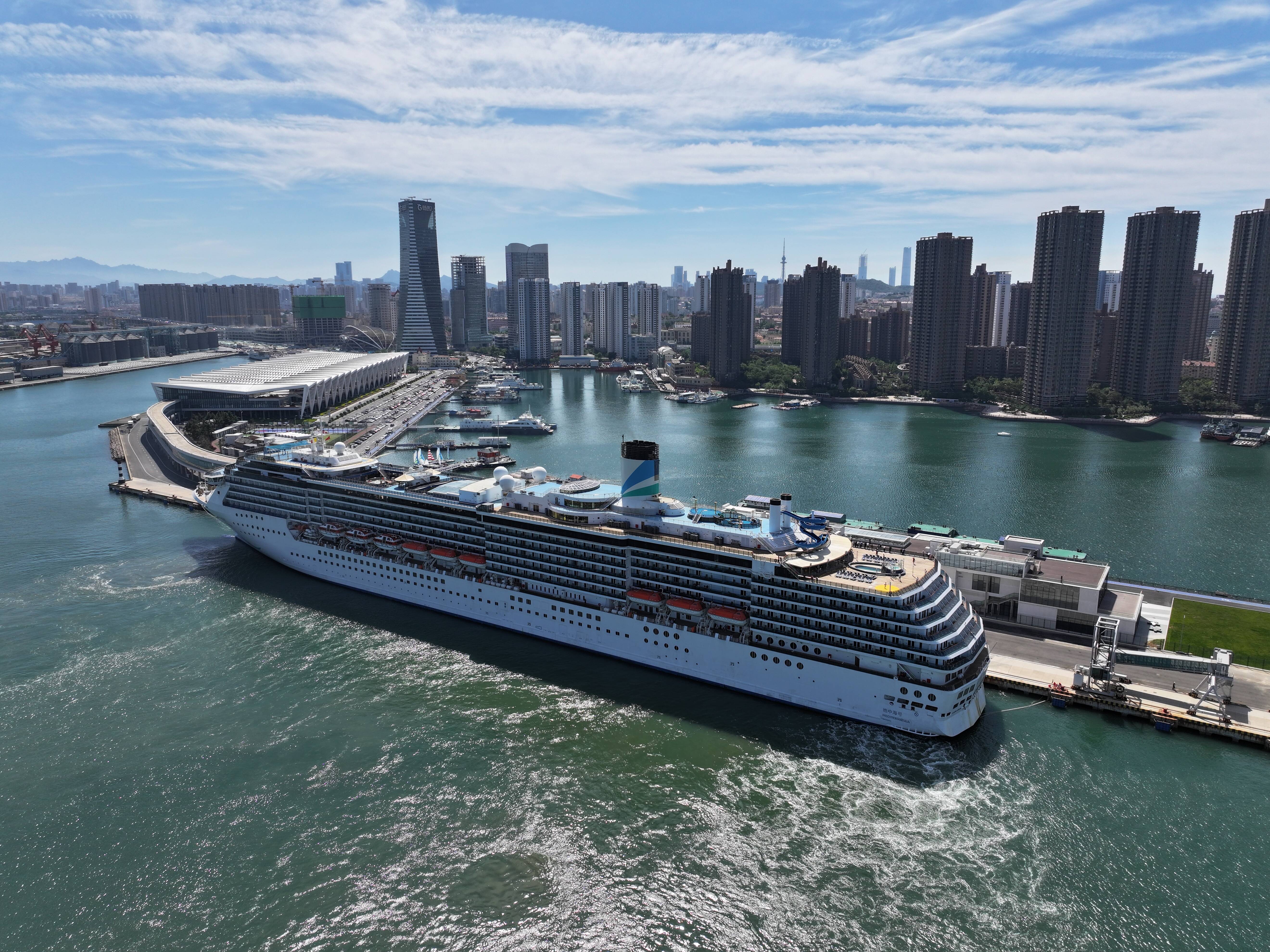 地中海号又来啦扬帆暑期青岛开启盛夏邮轮欢乐季