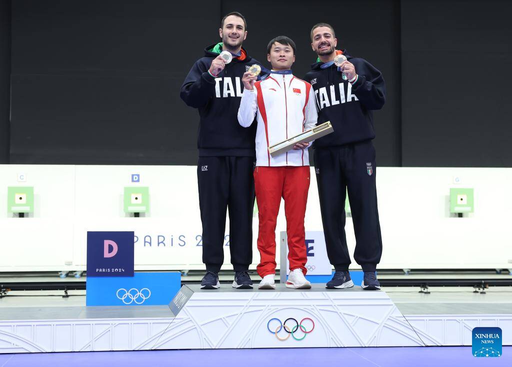 Paris Olympics | China's Xie wins men's 10m air pistol gold at Paris ...