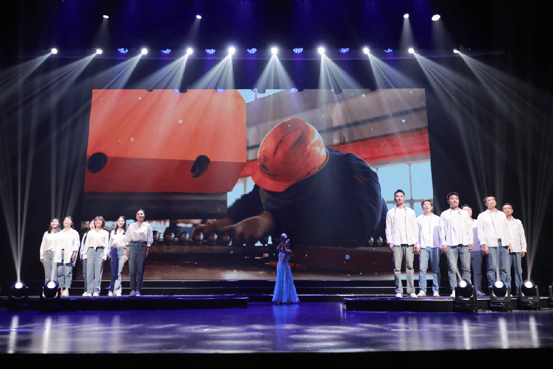 济南高新区举办庆祝新中国成立75周年职工合唱展演