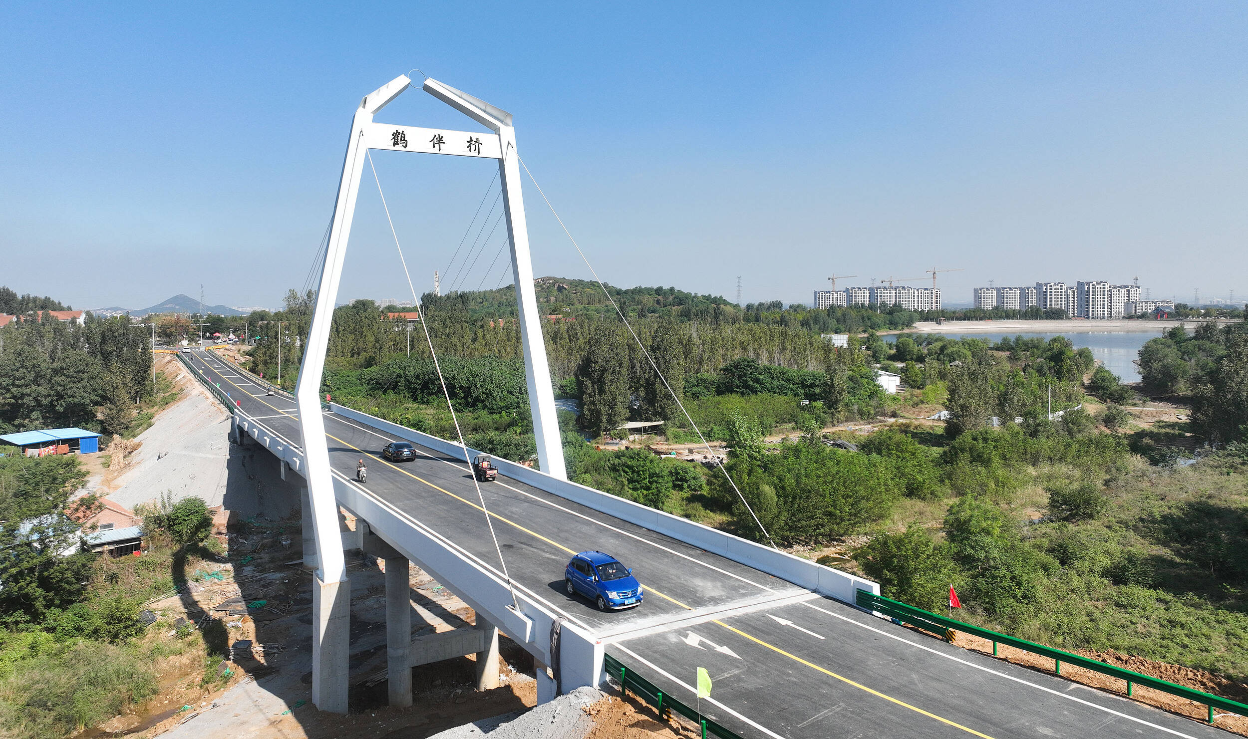 邹平：山区建起串联山村好道路