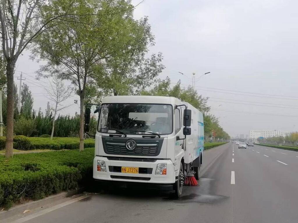 庆云公路分中心：多措并举 切实做好秋季扬尘治理工作
