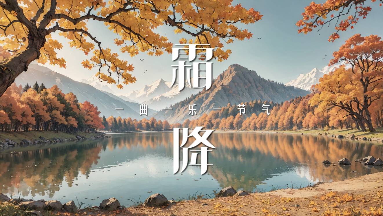 一曲一樂一節(jié)氣·霜降｜秋色最終章！在初霜伴紅葉中，以浪漫之名與秋天告別