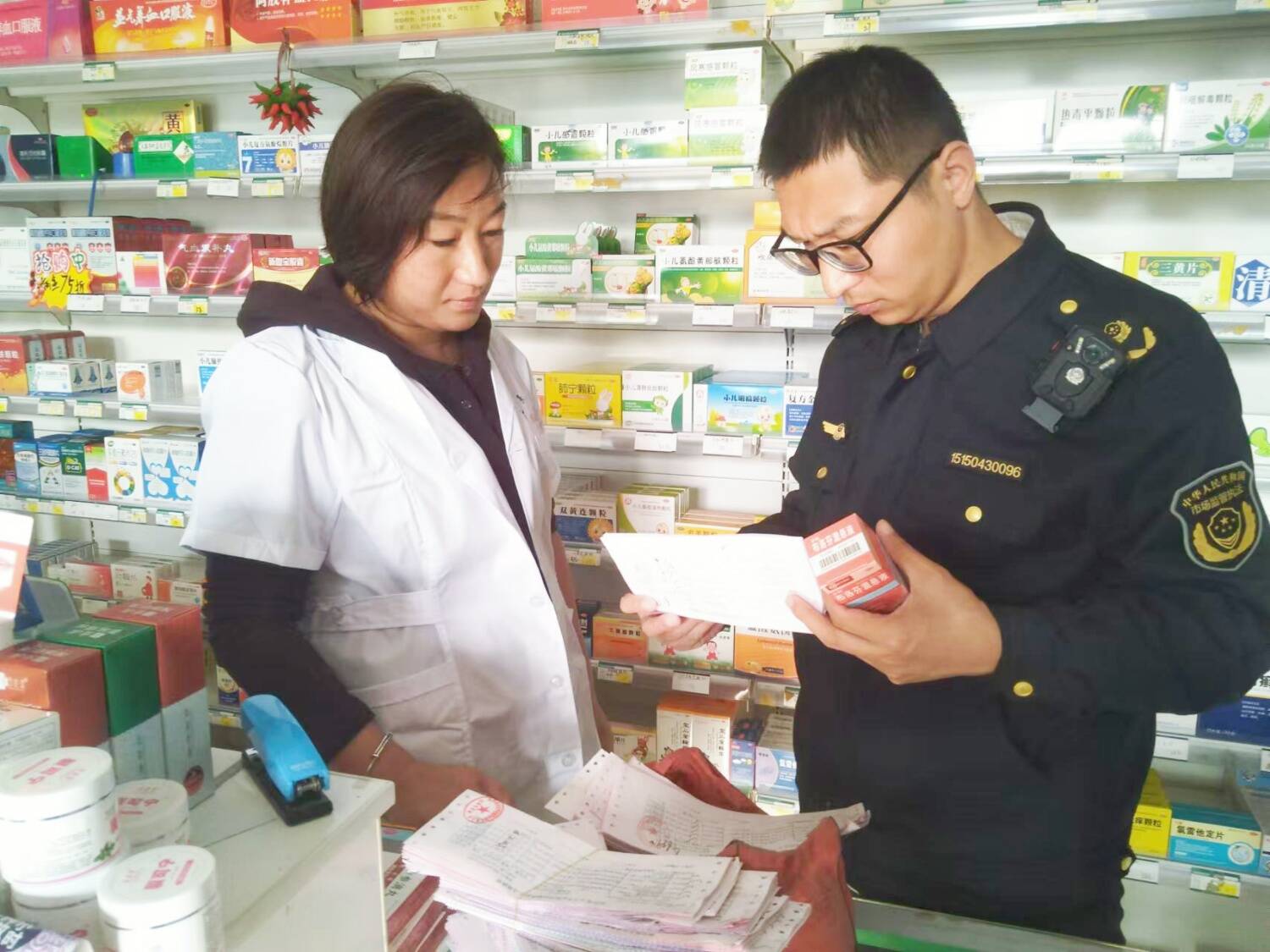 陽信：加強流感類藥品專項檢查 確保人民群眾用藥安全