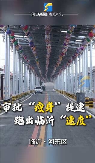 审批 “瘦身”提速 跑出临沂“速度”