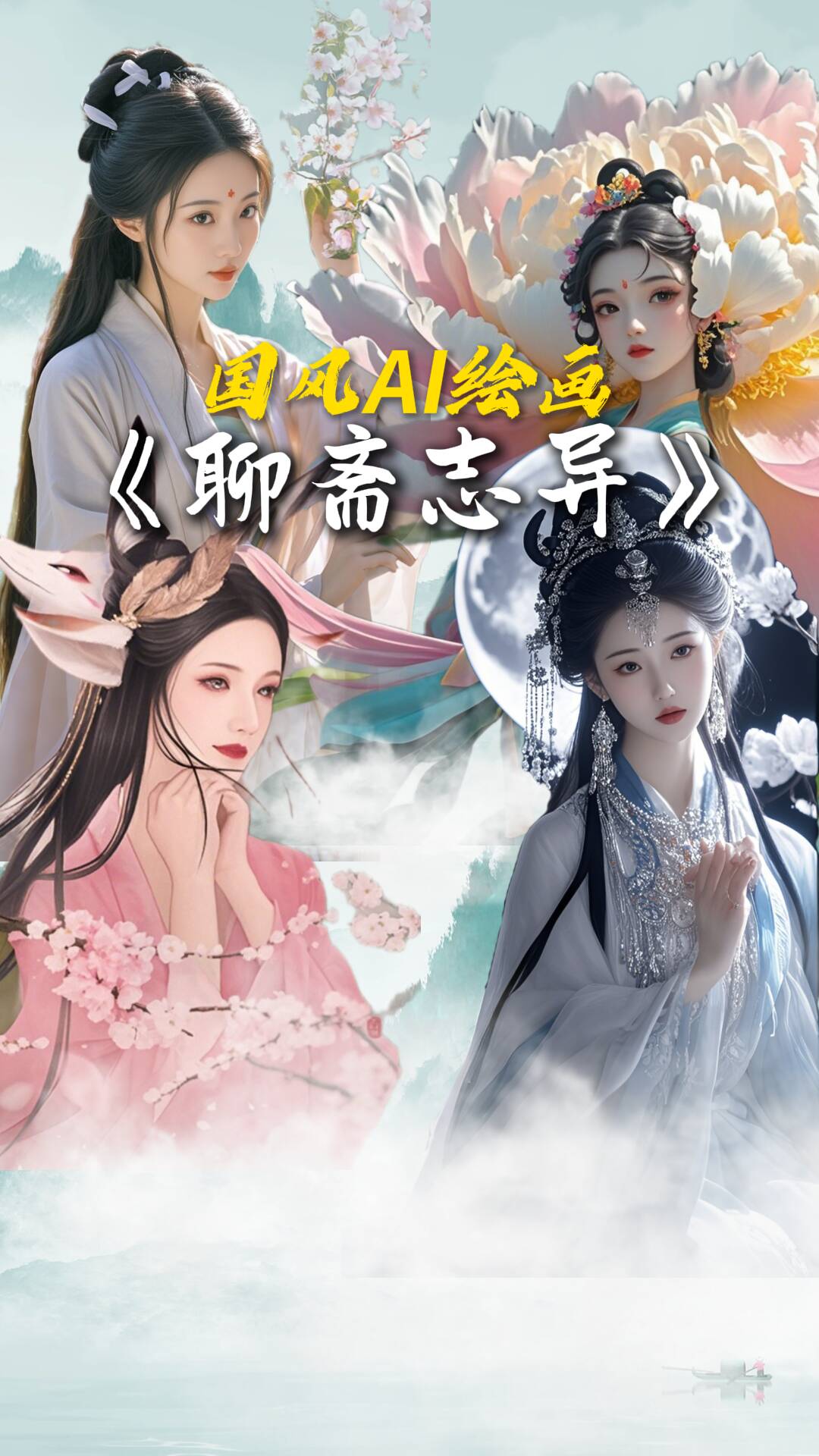 國風(fēng)AI繪畫《聊齋志異》 誰最符合你記憶中的女妖？