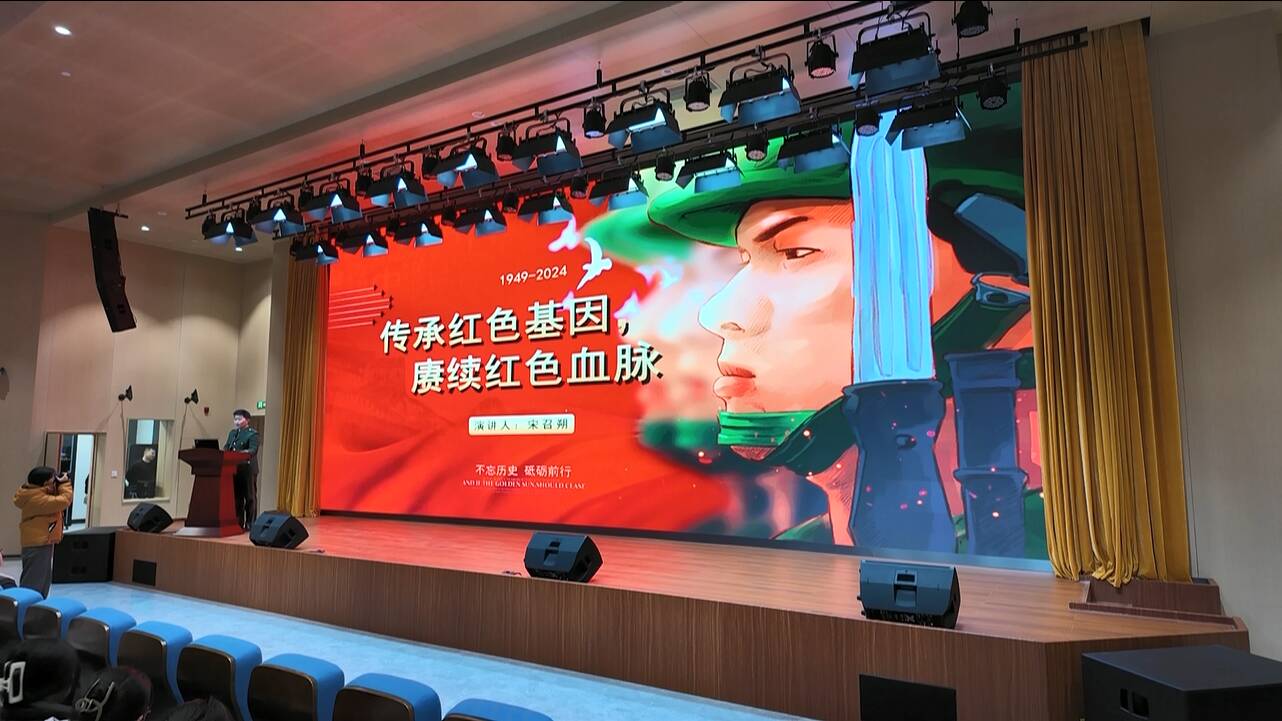 鄒平：退役軍人進校園 當好學生引路人