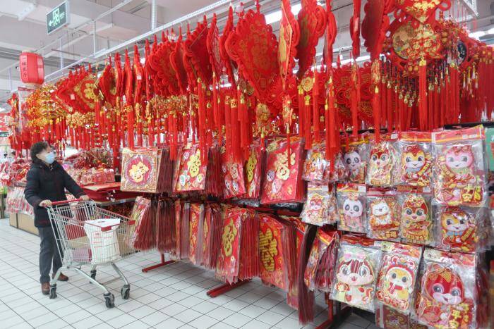 春節臨近 消費火熱