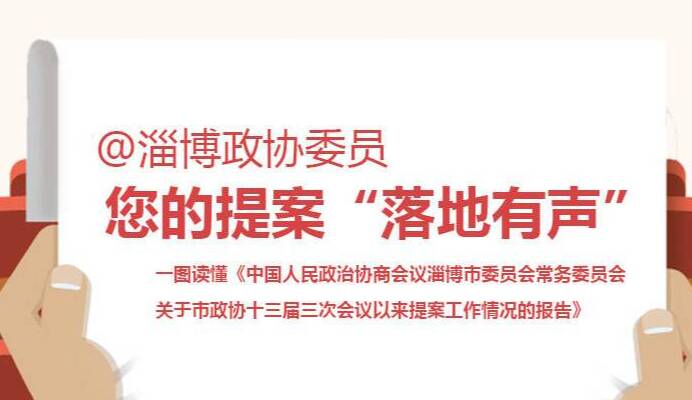 淄博两会丨@淄博政协委员 您的提案“落地有声”