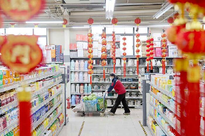 臨近新春供應足