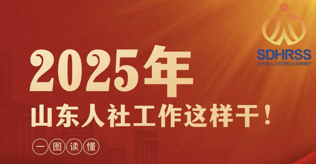 一圖讀懂｜2025年山東人社工作這樣干