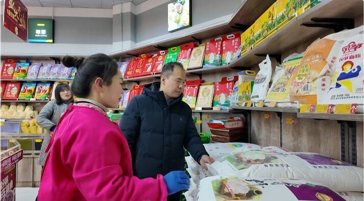 潍坊昌乐：商超“火力全开”备年货 保障“新春消费季”物资供应