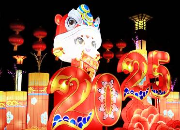 烟台市蓬莱区：火树银花年味儿浓 流光溢彩迎新春