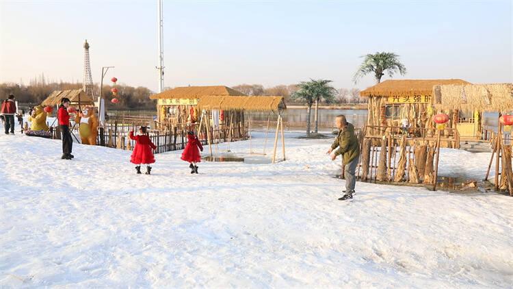 东营市广饶县：打造近3万平米戏雪场地 实现家门口的“冰雪自由”