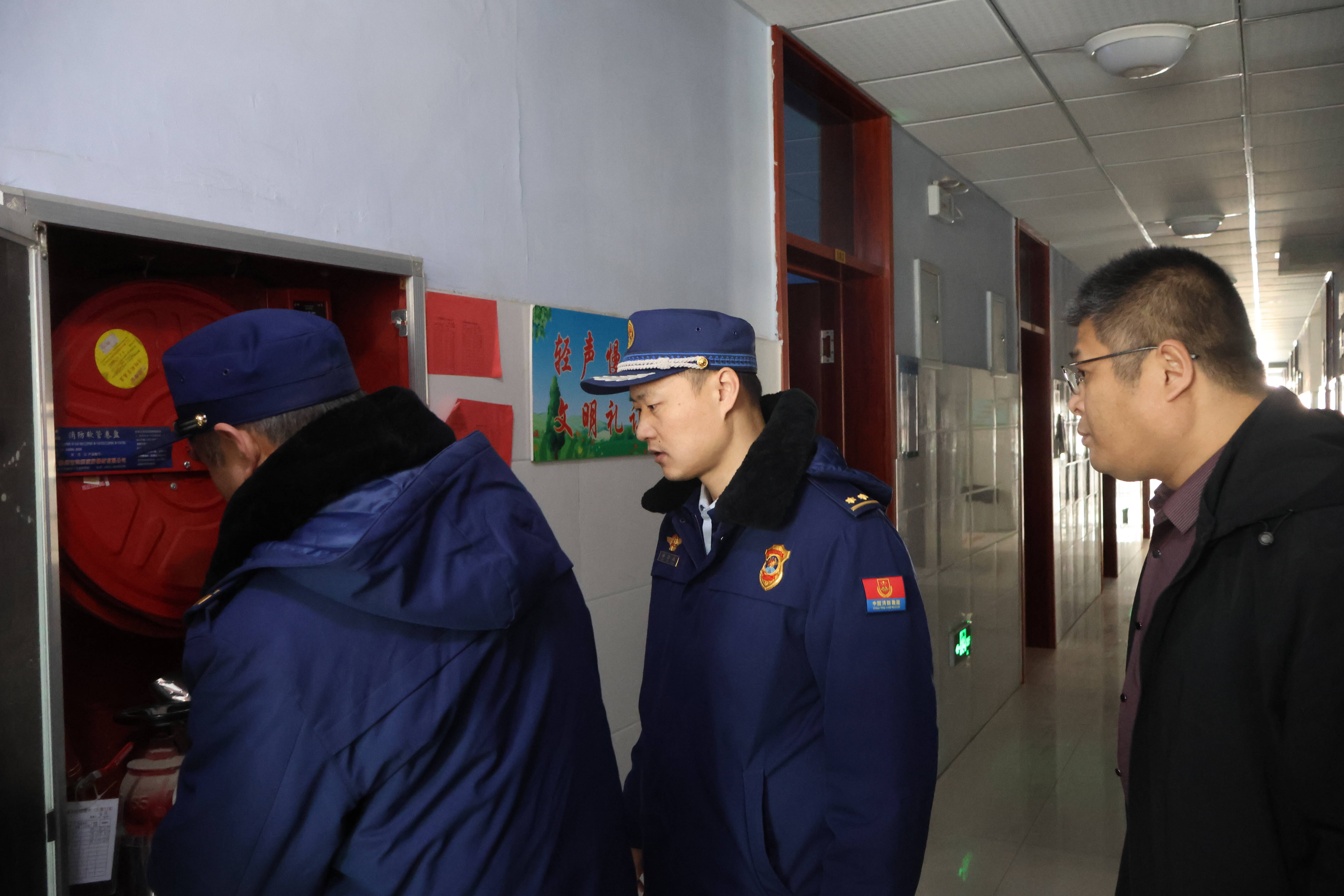 濱州無棣：開展開學前校園消防檢查 全力護航 “開學季”