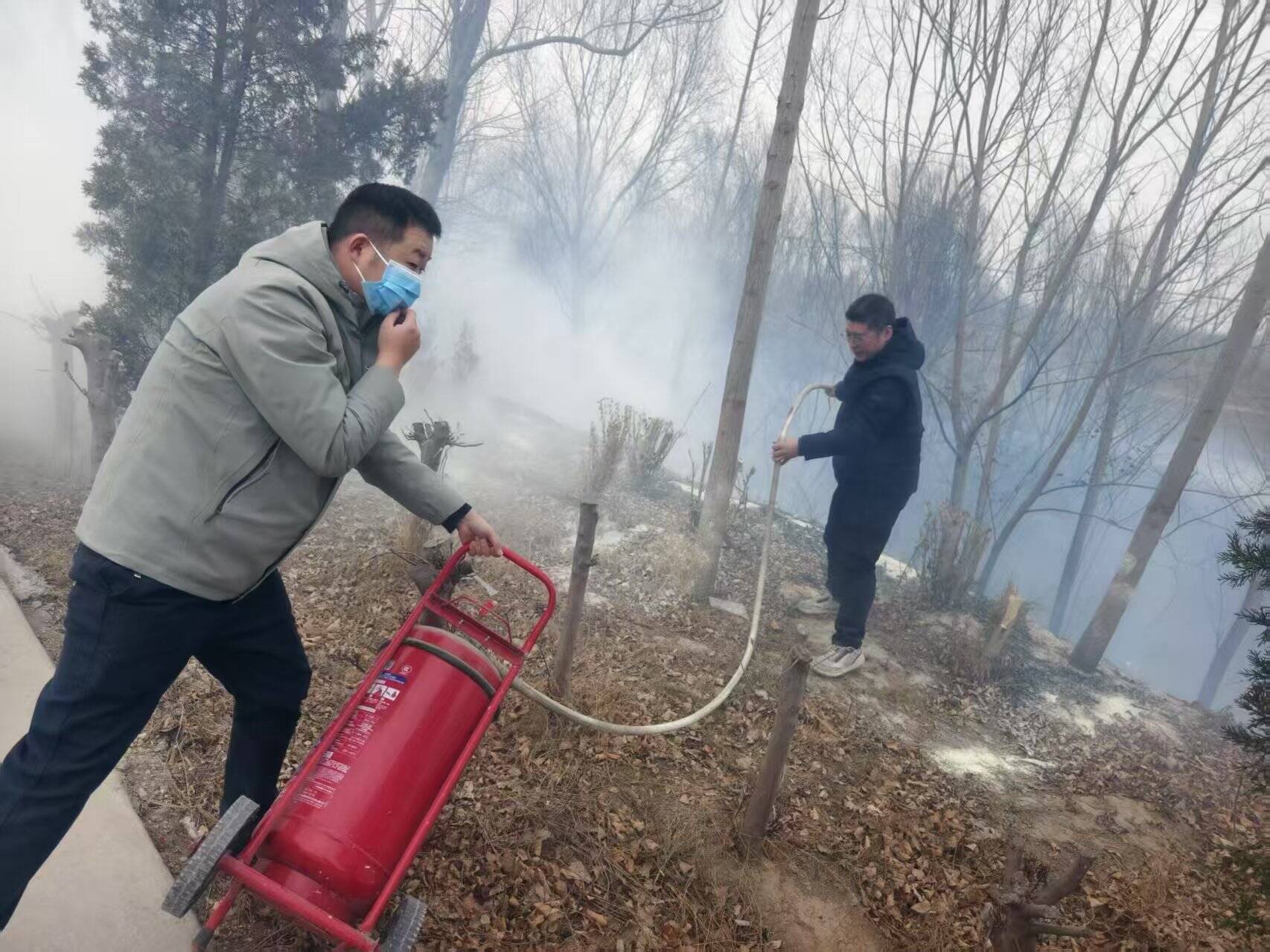 省駐茌平區“四進”工作支隊成功處置河道火災險情 有力保障人民群眾生命財產安全